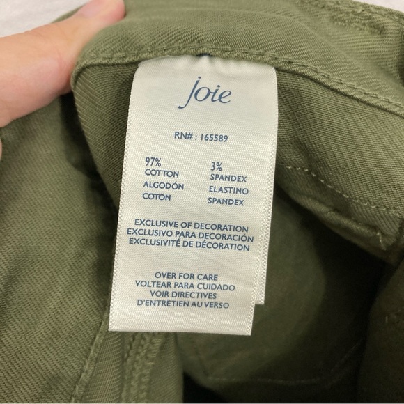 Joie Olive Green Cargo Pants - Picture 4 of 13